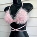 HANDMADE FUZZY BRALETTE - LARGE