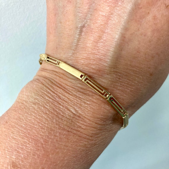Heart Link Bracelet 18ct Yellow Gold – Length 7 1/2″ (19 cm) | KEO Jewellers
