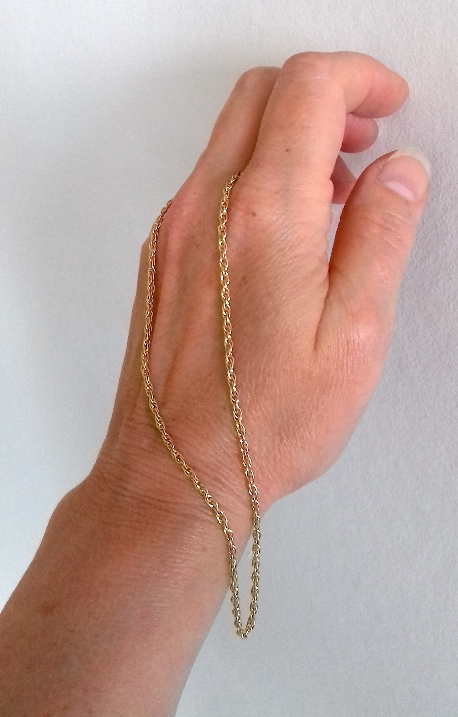 9ct Gold Layering Chain Gold Vintage 