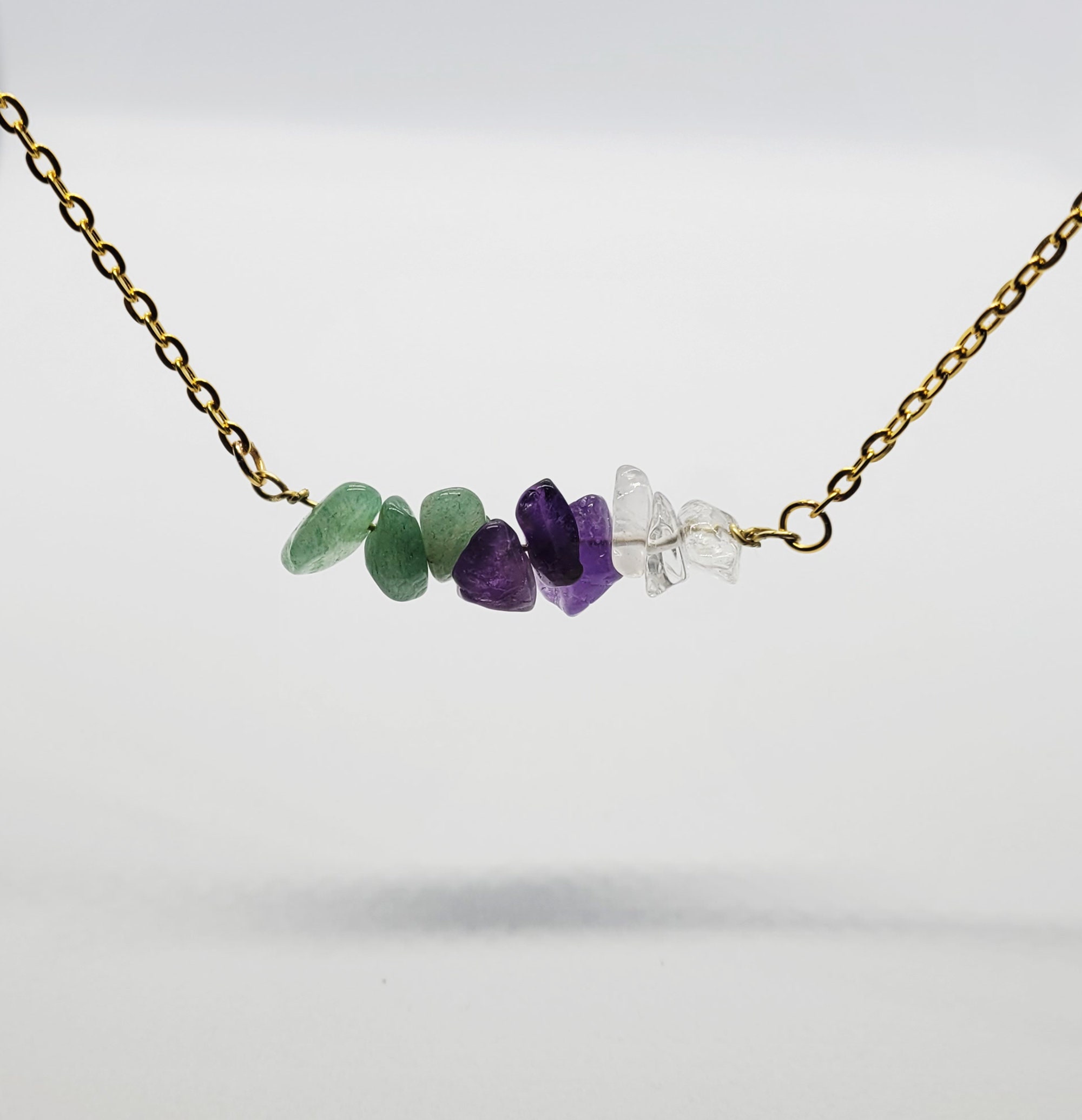 AntiAnxiety pendant necklace Healing Crystal Necklace Etsy