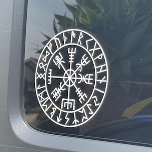 Vegvisir Viking Compass Vinyl Decal Sticker