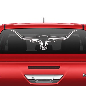 Longhorn Vinyl Decal