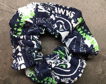 Seattle Seahawks  Hair Scrunchie/Hair Tie