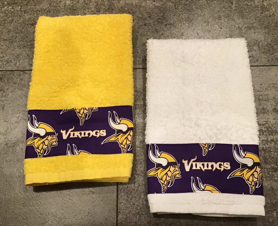 Minnesota Vikings Hand Towel Etsy