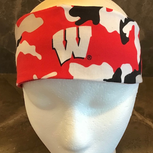 University of Wisconsin Badgers Headband