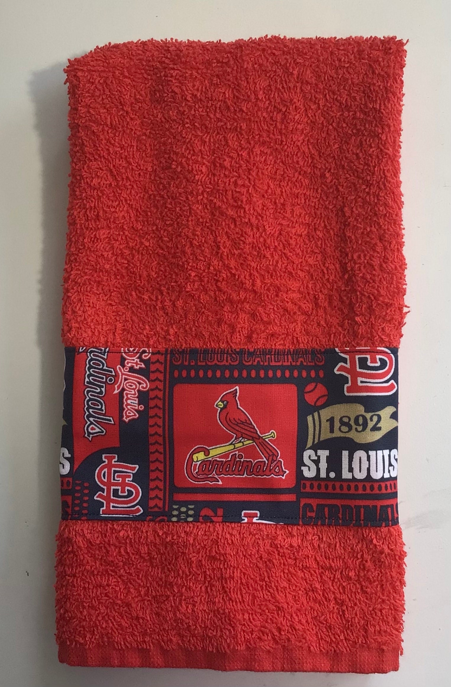 St. Louis Cardinals 16'' x 40'' Microfiber Golf Towel - Red