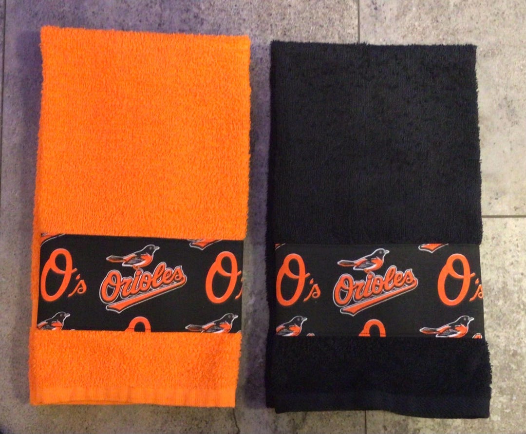 Baltimore Orioles Hand Towels - Etsy