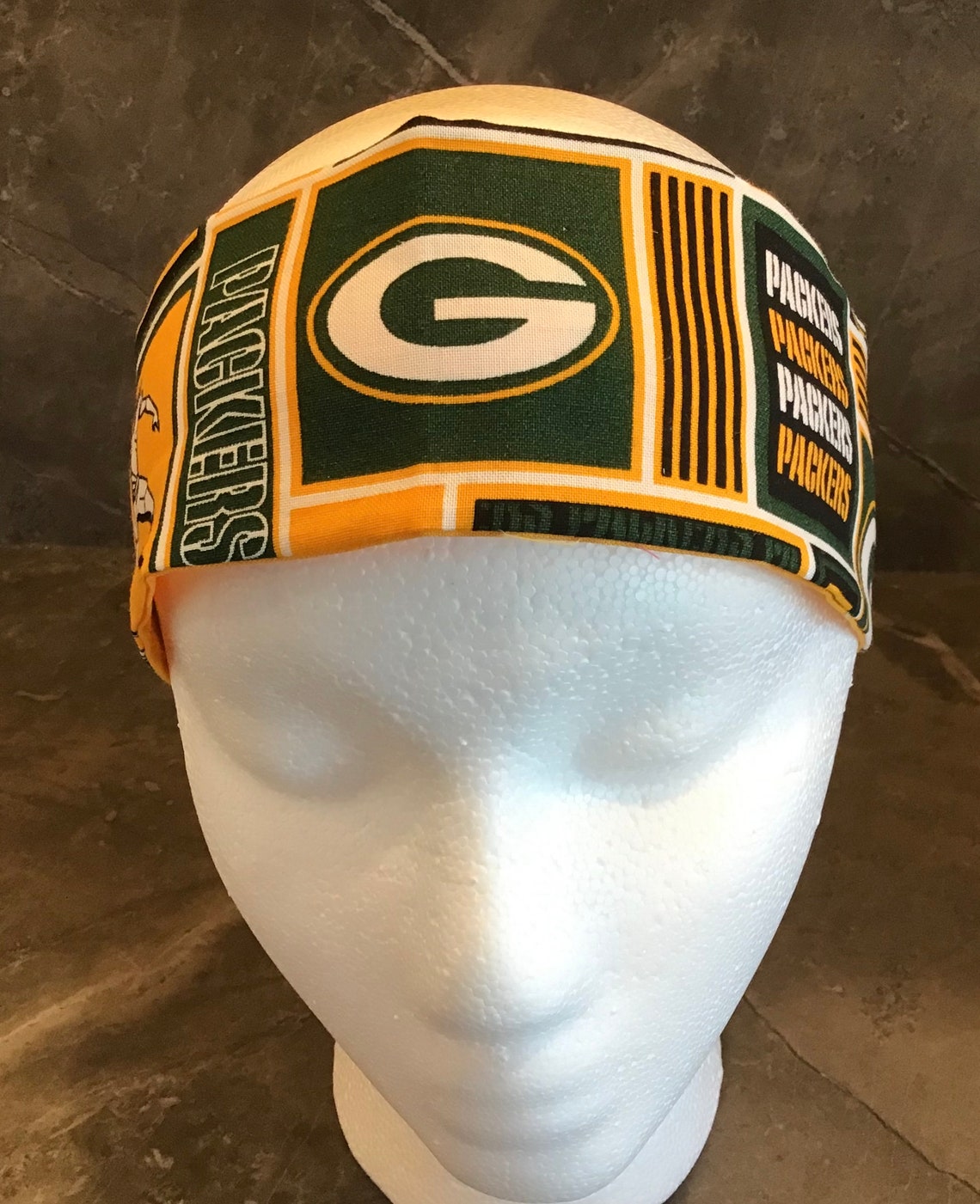 Green Bay Packers Headband Etsy