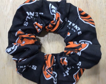 Cincinnati Bengals Hair Scrunchie/Hair Tie