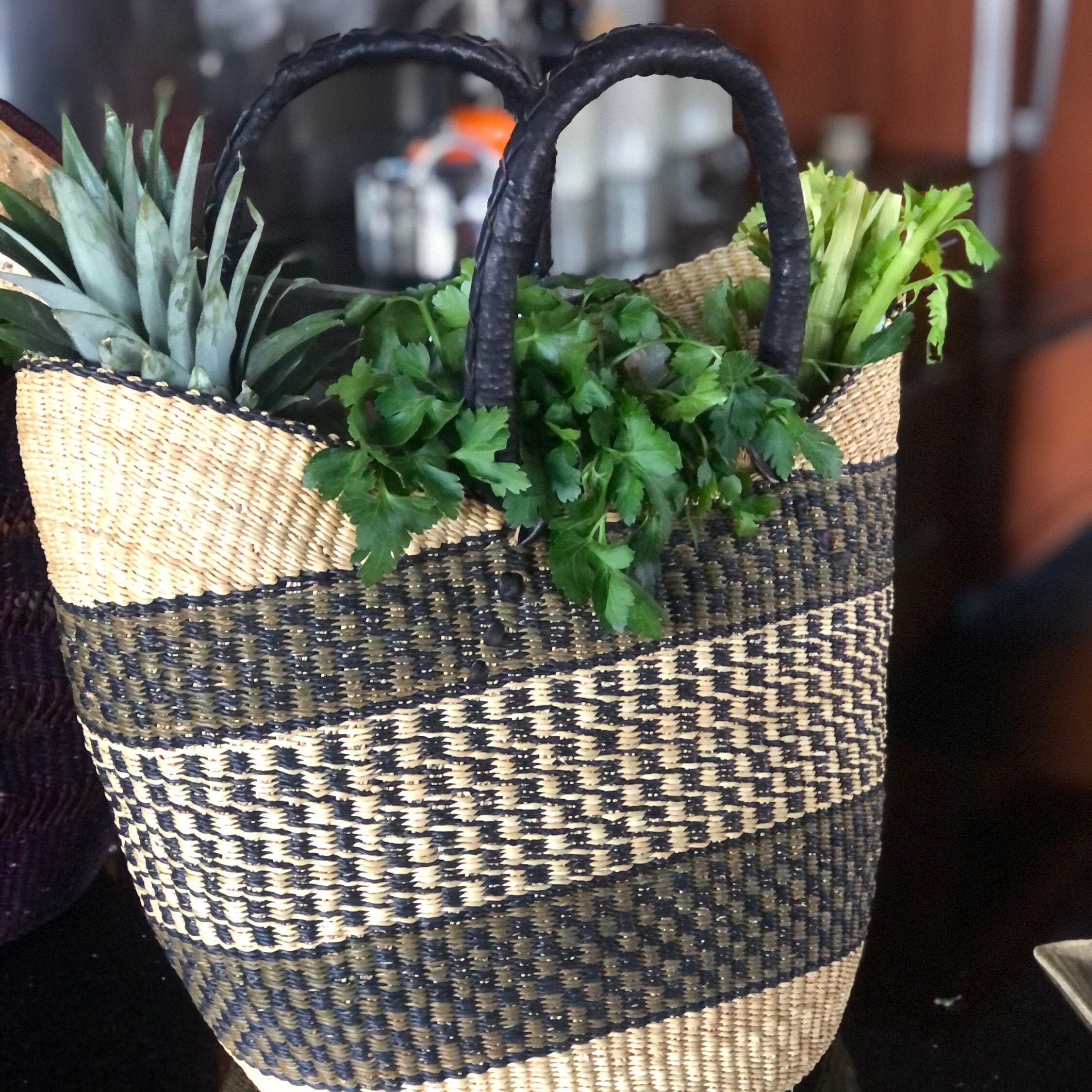 Farmers market basket bag sale