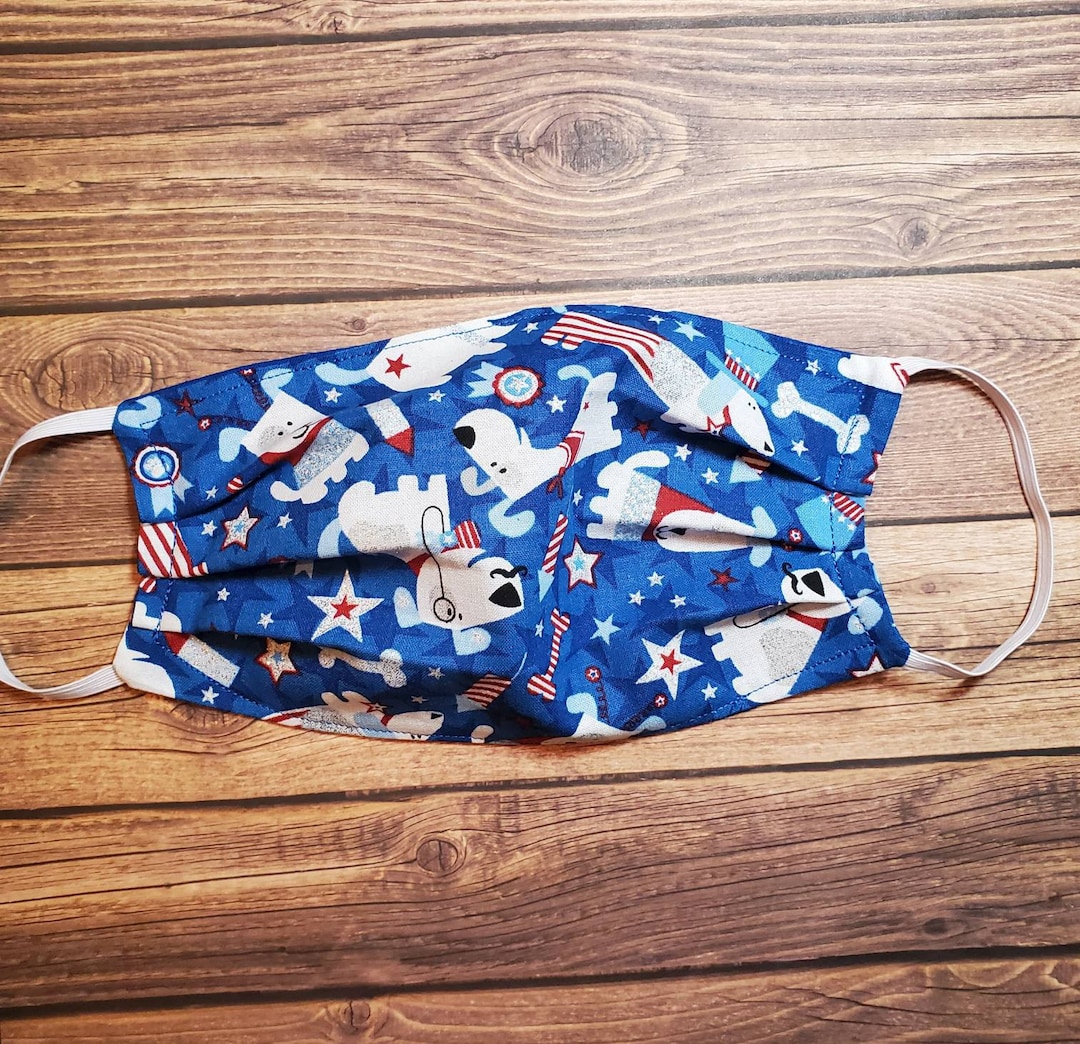 Children's Face Mask Dogs Face Mask Washable Face Mask Etsy