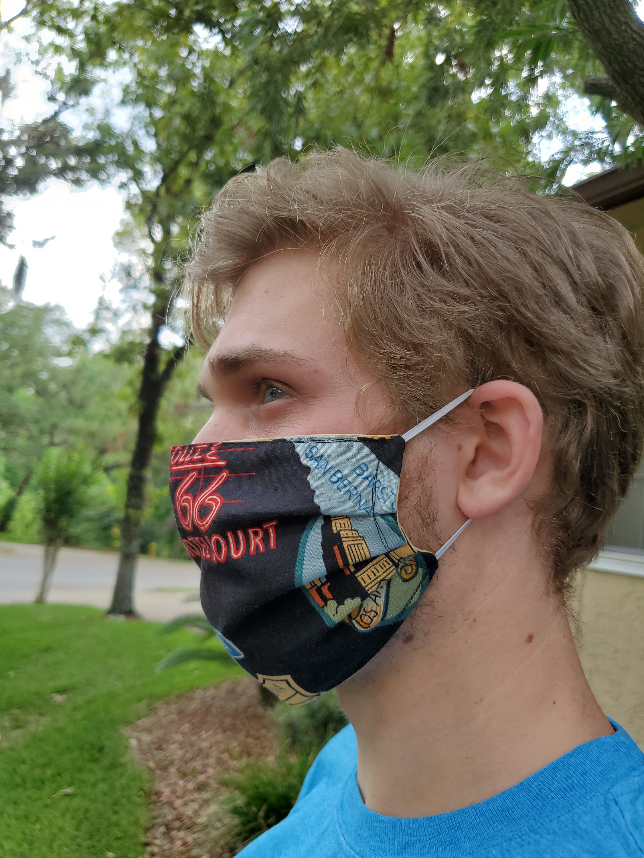 Men's face mask adjustable mask face protection Etsy