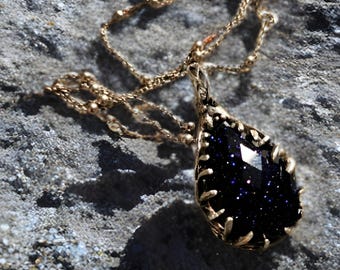 Vintage Silver Necklace, Classic Gemstone Jewellery, Fashionable Elegant Necklace