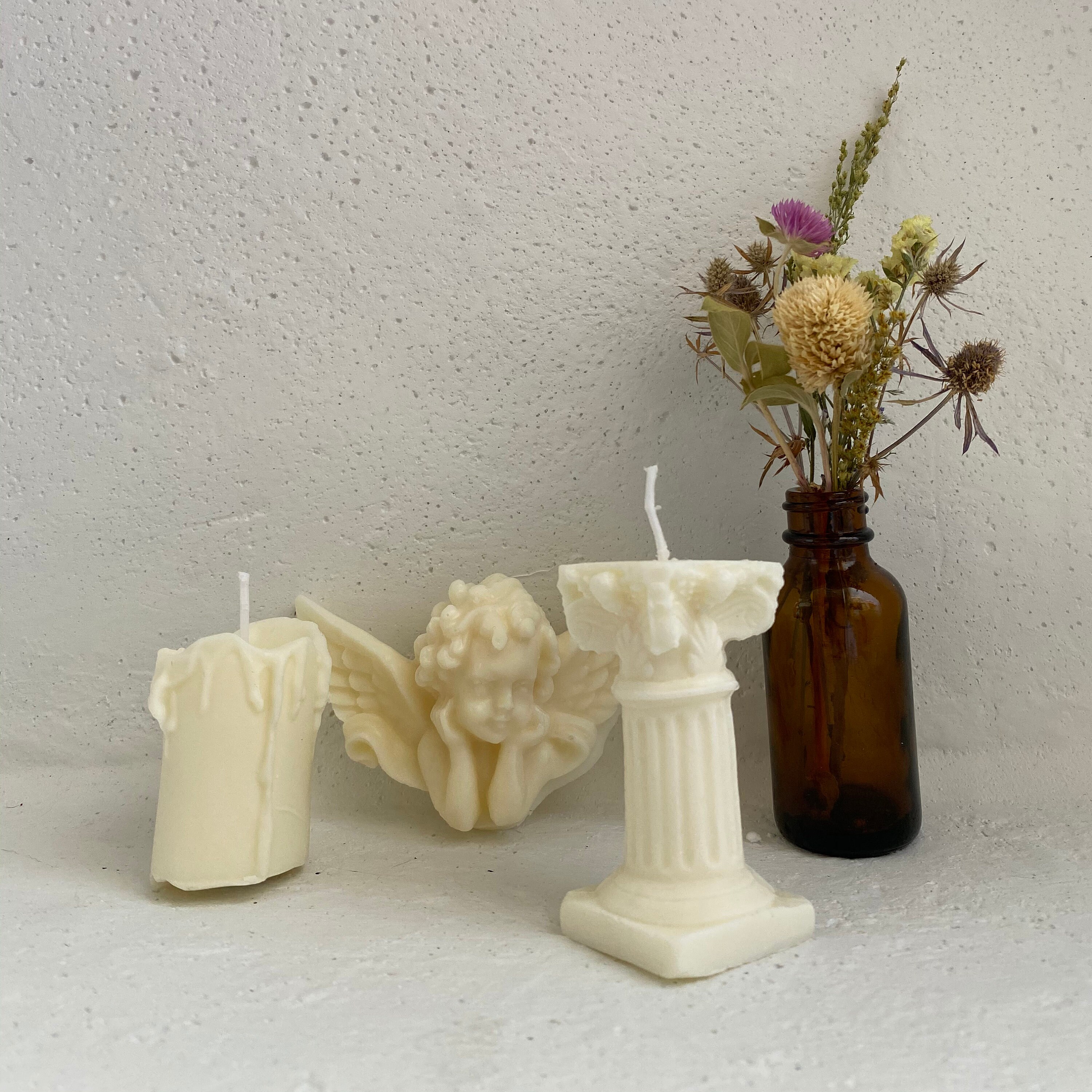 Unique Shape Candle Pack Kawaii Candle Home Decor Candle Etsy