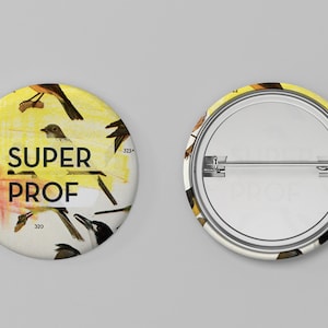 Pin button, pinback buttons, badge, magnet, fridge magnet, teacher gift, teacher gift, button gift, Pinback, vintage pinback
