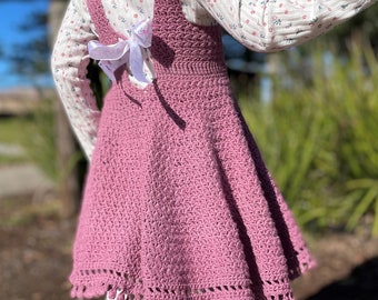 Crochet Dress Pattern - The Twirly Lou Dress