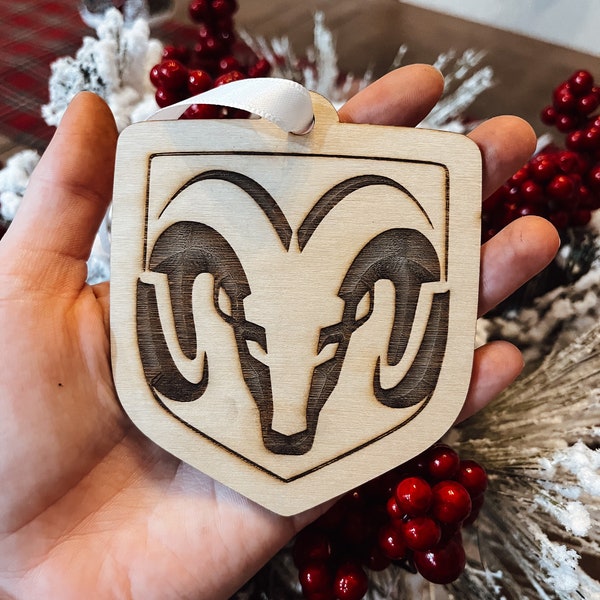Dodge Ram Christmas Ornament 