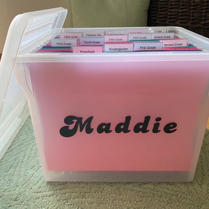 School Memories Box