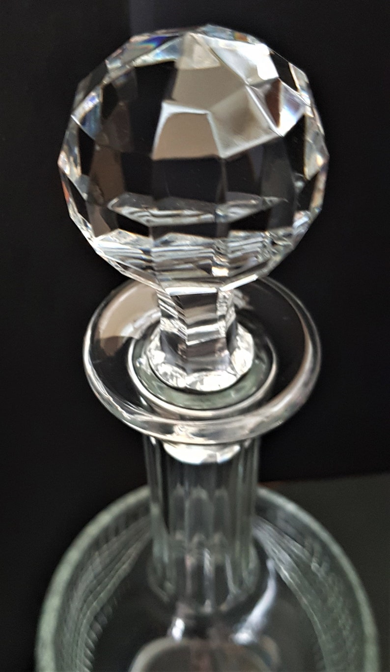 Vintage Baccarat nancy Pattern Crystal Decanter With Cut Etsy Ireland