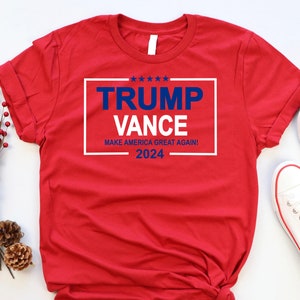 Trump Vance 2024 Shirt, Trump Fight Shirt, Vice President JD Vance Shirt, VP Vance 24 Shirt, President Donald Trump and JD Vance Republican