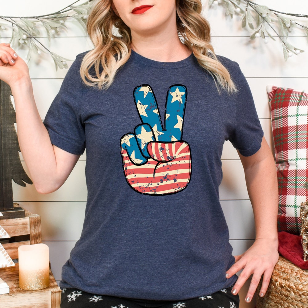 America Peace Shirt, America Shirt, Freedom Shirt, Patriotic Shirt, Peace Shirt, American Shirt, 4Th Of July Shirt, Independence Day Shirt Miosama