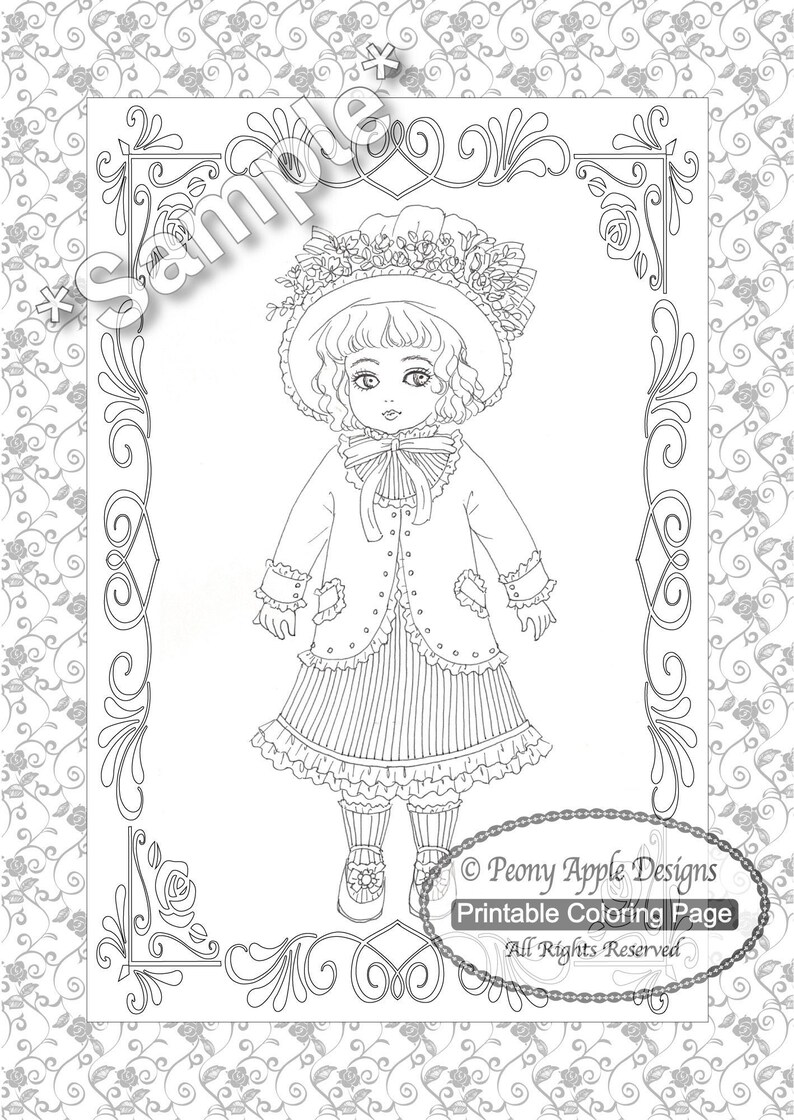 Digital download coloring page printable coloring page etsy