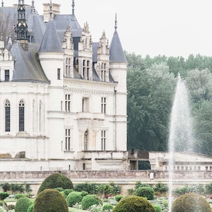 Loire Valley France Photography - Chateau de Chenonceau, Architecture, Fine Art Photograph, Loire Valley, French Home Decor, Large Wall Art