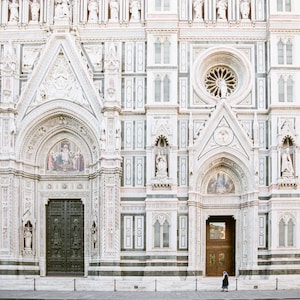 Florence Photography - Sister at the Duomo, Florence, Architecture, Fine Art Photograph, Home Decor, Large Wall Art