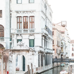 Venedig, Italien Fotografie - Straßen des Wassers - Architektur, Fine Art Fotografie, Venezia, Venedig Kanäle, Wohnkultur, große Wandkunst