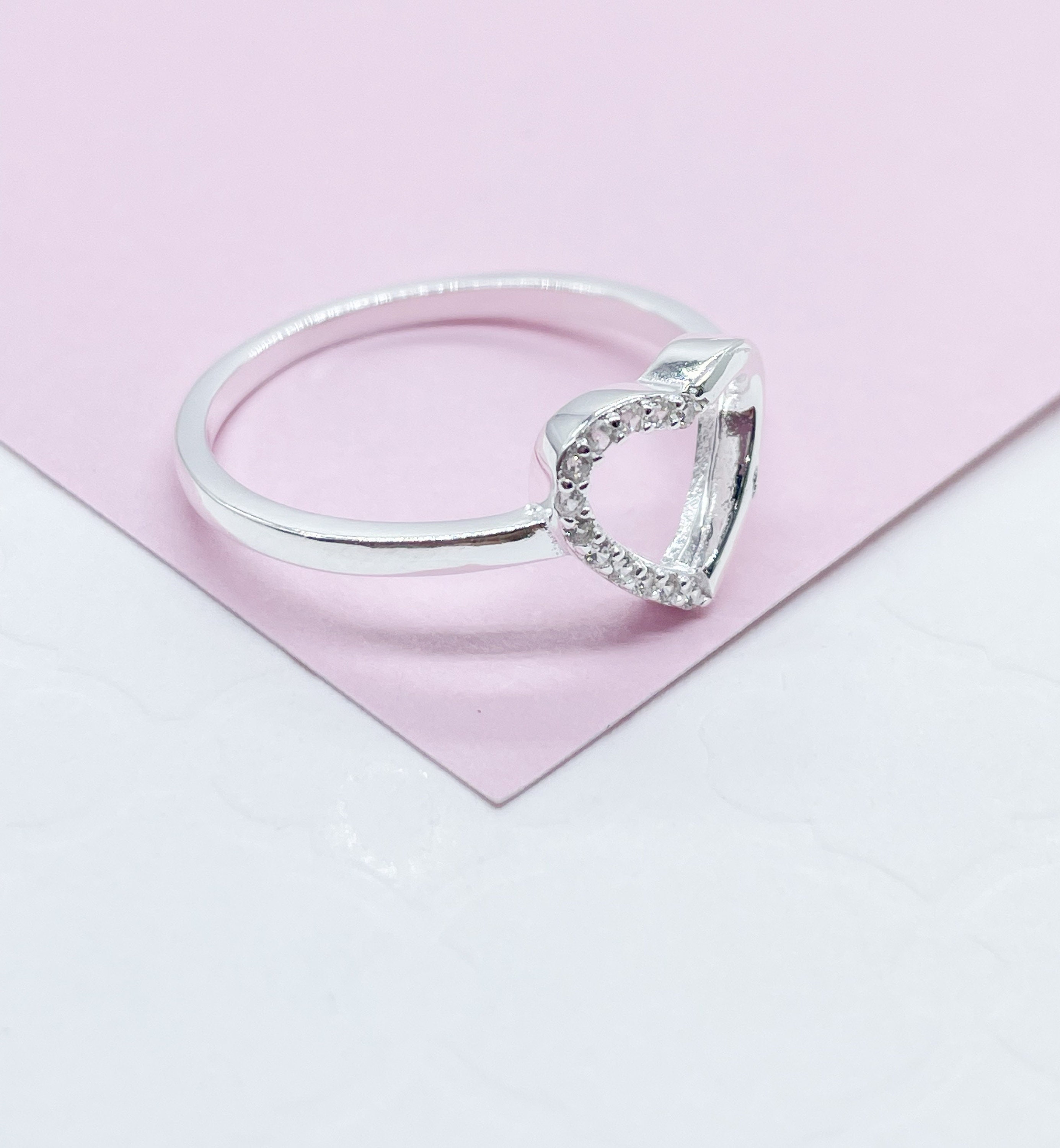Be Mine Pavé Heart Ring 13号 Be Mine Pavé Heart Ring