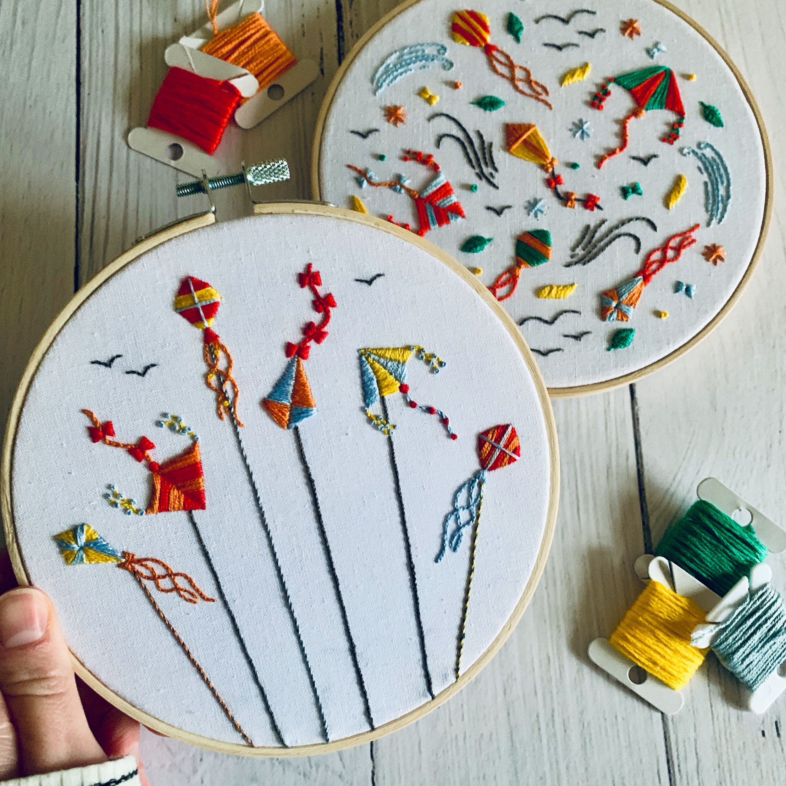 Hand Embroidery for Left Handers