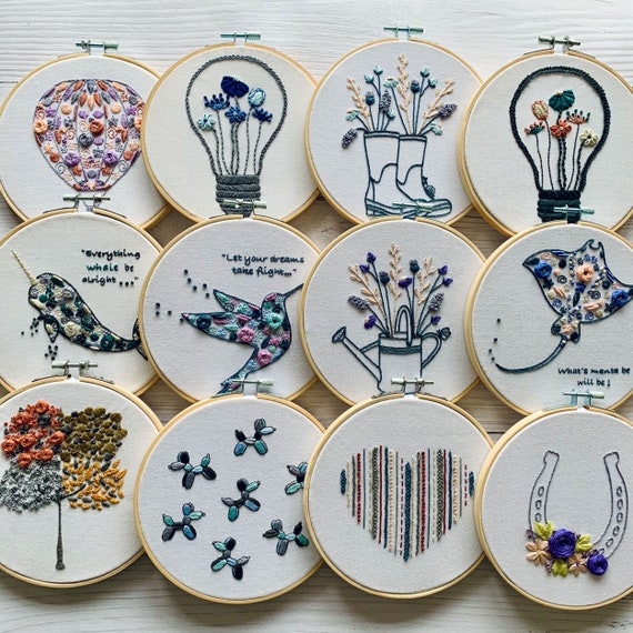 Best Modern Embroidery Kits for Beginners - Sarah Maker