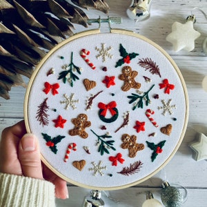 Embroidery kit, Funny Christmas ornament gift, DIY ornament embroidery kit,  FESTIVE AF Embroidery Kit, home craft Kit, Sarcastic Christmas — I Heart  Stitch Art: Beginner Embroidery Kits + Patterns