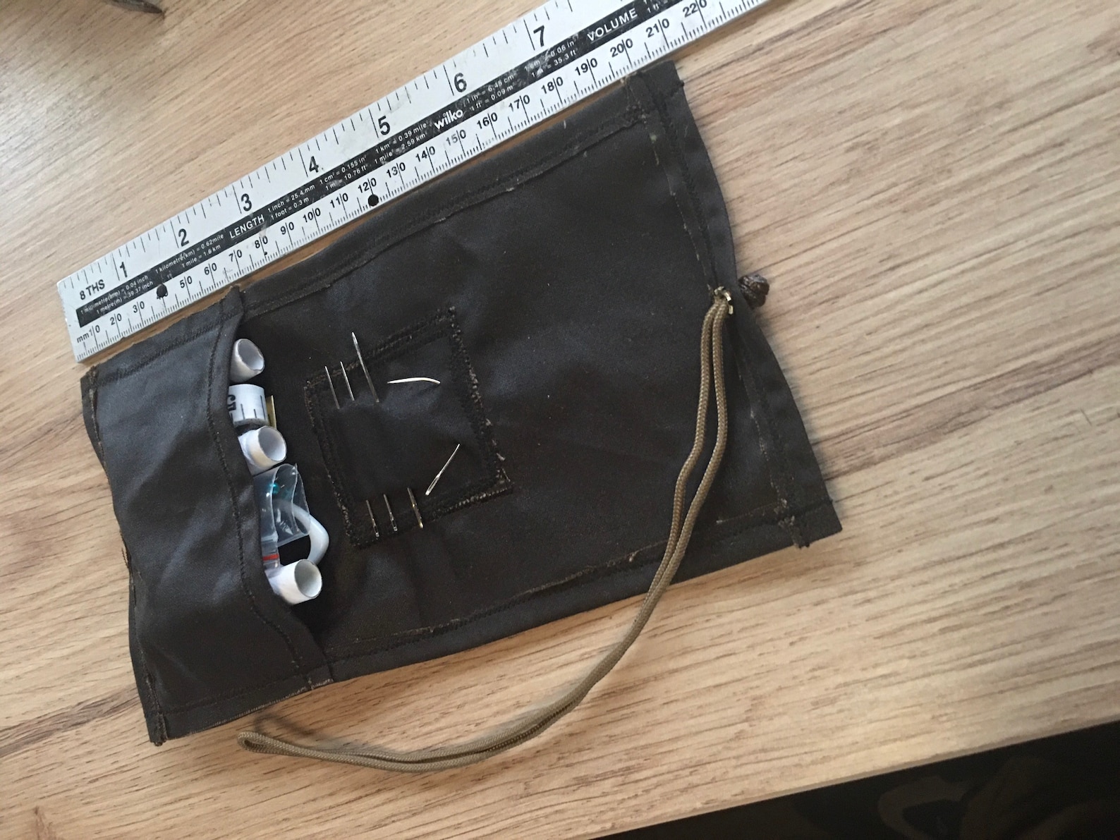 Bushcraft sewing kit/Maintenance repair kit Waxed canvas Etsy
