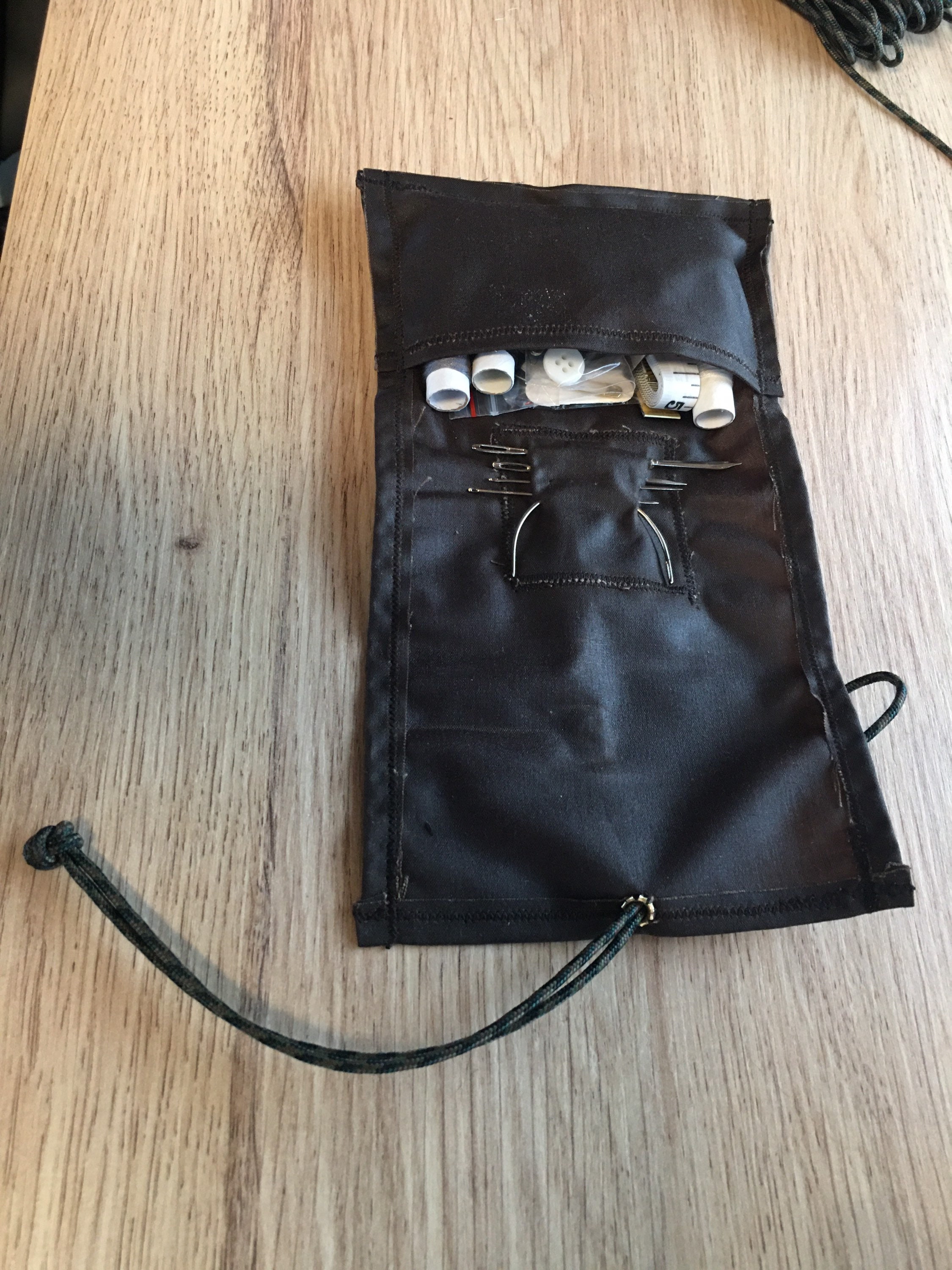 Bushcraft sewing kit/Maintenance repair kit Waxed canvas Etsy