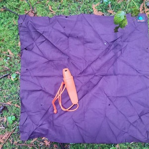 Bandana Bushcraft 100 % coton 22 x 22 po. Bandana bushcraft. image 7