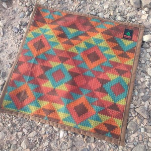 Bigfoot Canvas Co. Bushcraft South Western style wax cotton canvas sit mat 18x18” Outdoors sit mat