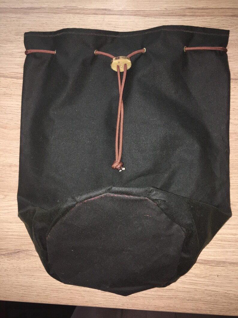 Bushcraft waxed canvas large pot bag Pathfinder 120oz cook pot bag pouch