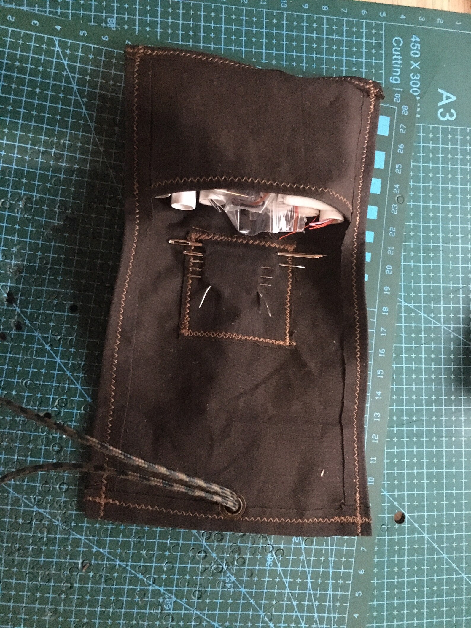 Bushcraft sewing kit/Maintenance repair kit Waxed canvas Etsy