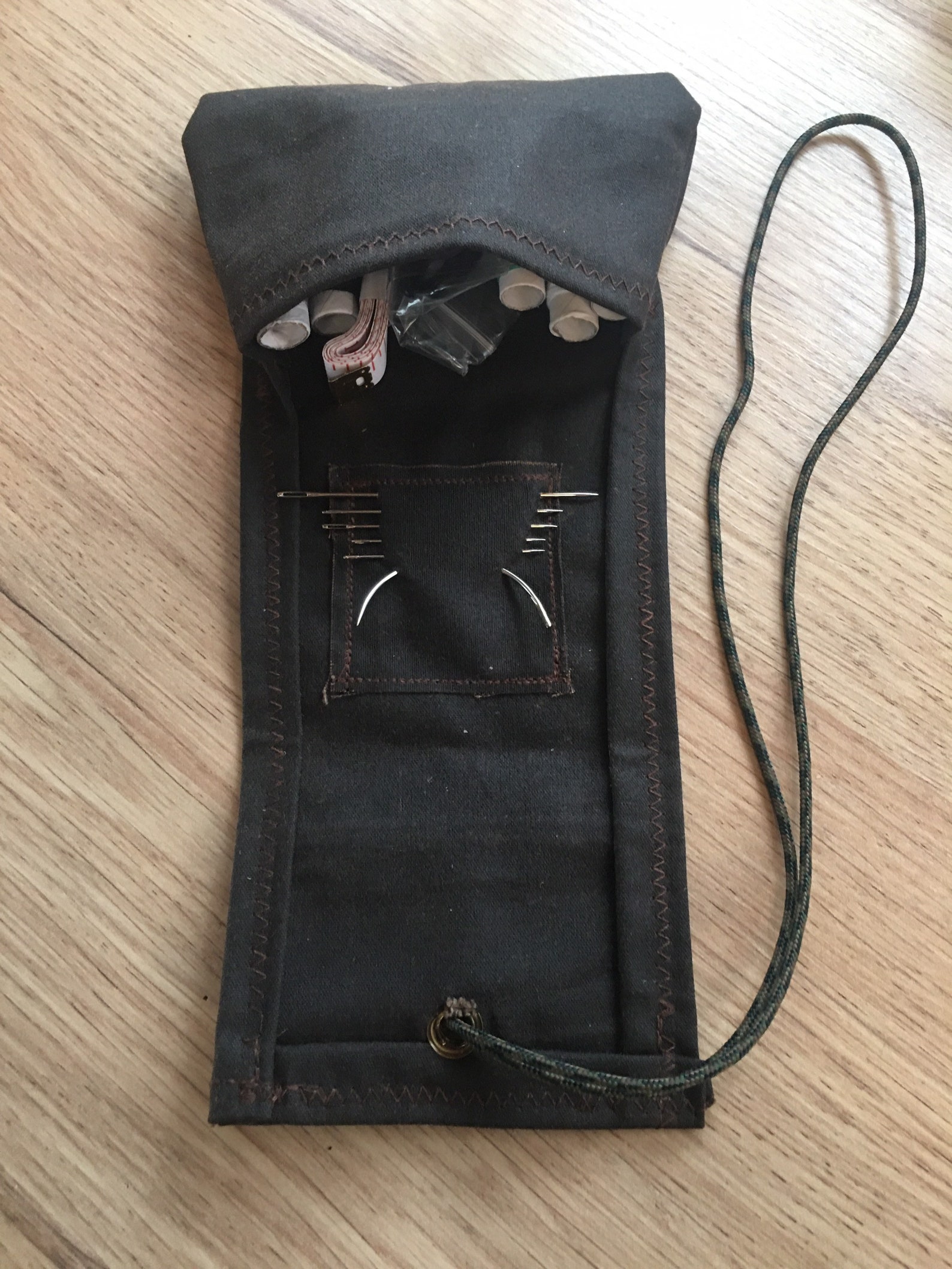 Bushcraft Sewing Kit/maintenance Repair Kit Waxed Canvas Etsy