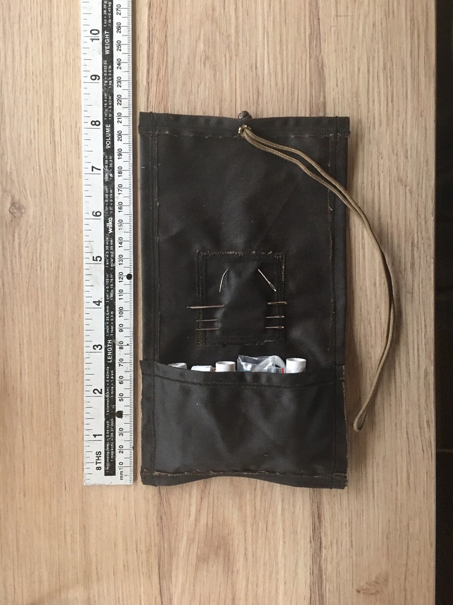 Bushcraft sewing kit/Maintenance repair kit Waxed canvas Etsy