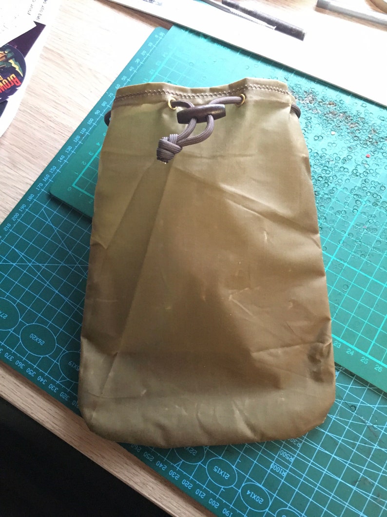 Bushcraft Waxed Canvas Lightweight Pouch Canvas Ditty Pouch Etsy UK