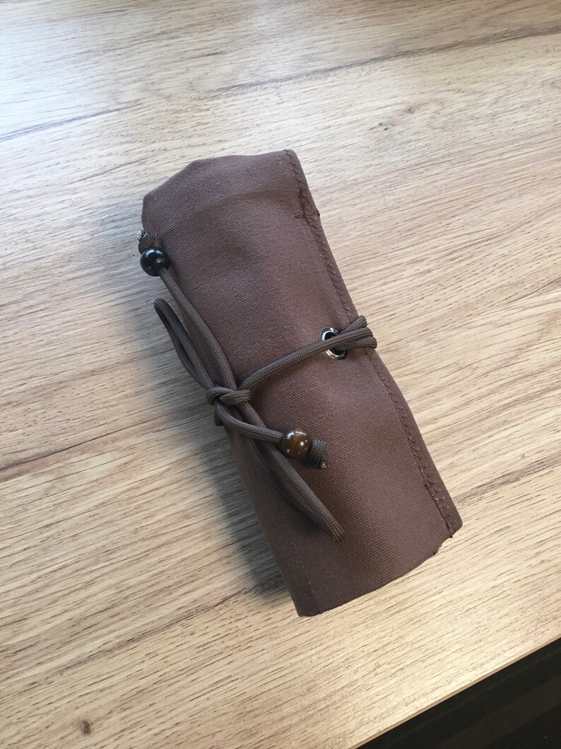 Canvas Heavy Duty Tool Roll Bushcraft Tool Roll. Etsy UK