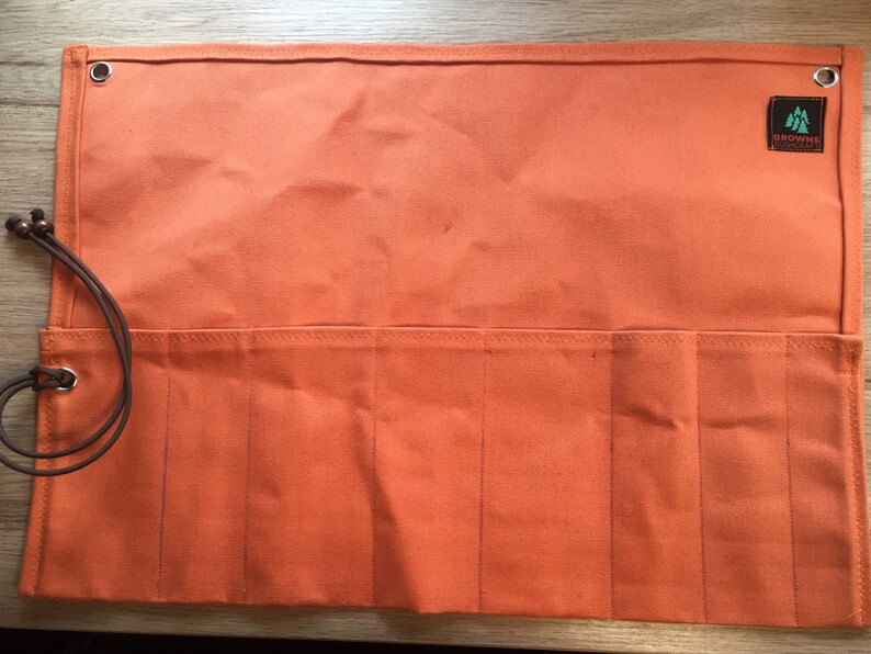 Canvas Heavy Duty Tool Roll Bushcraft Tool Roll. Etsy UK
