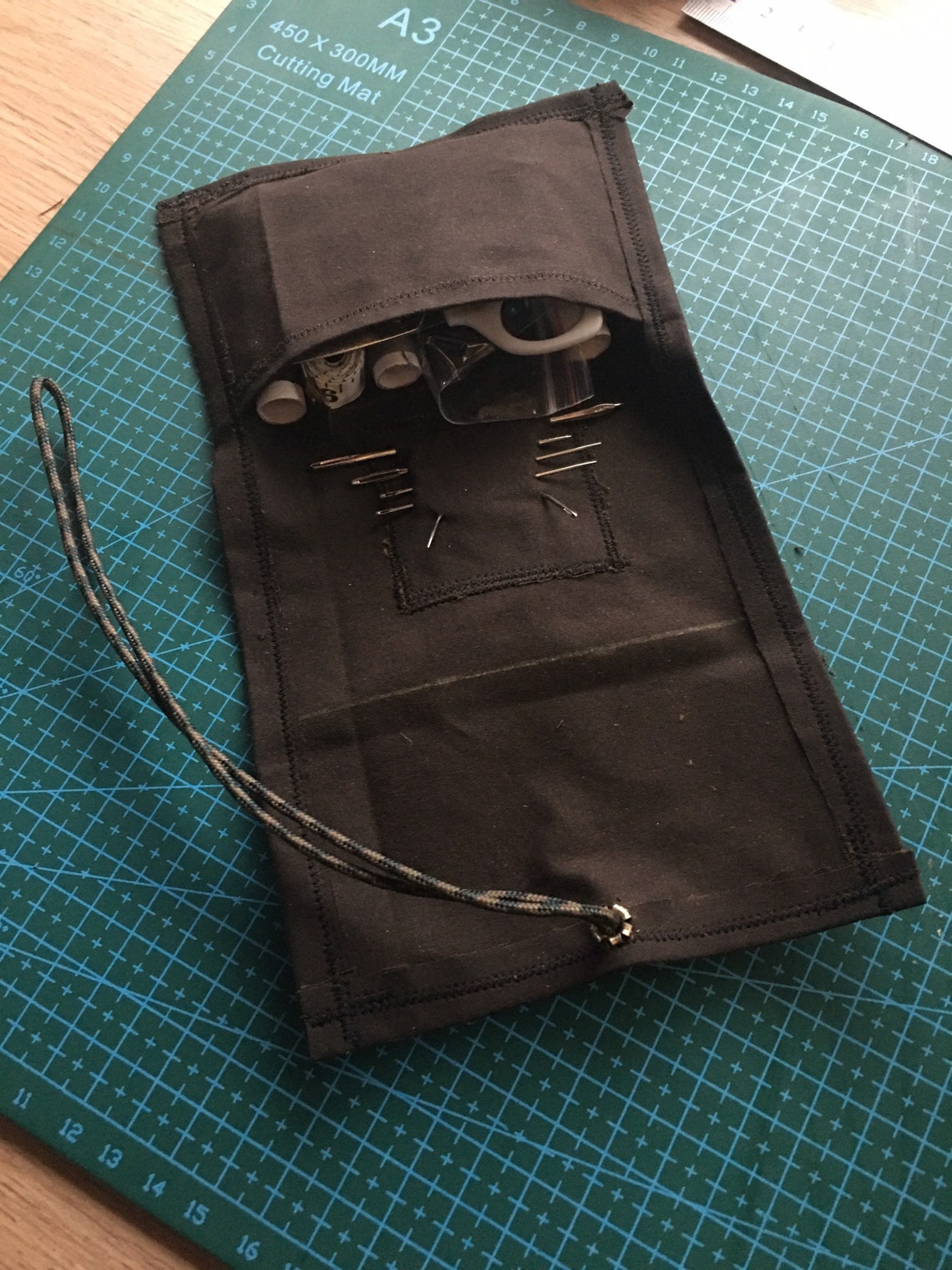 Bushcraft sewing kit/Maintenance repair kit Waxed canvas Etsy