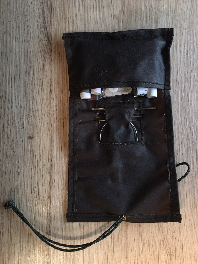 Bushcraft sewing kit/Maintenance repair kit Waxed canvas Etsy