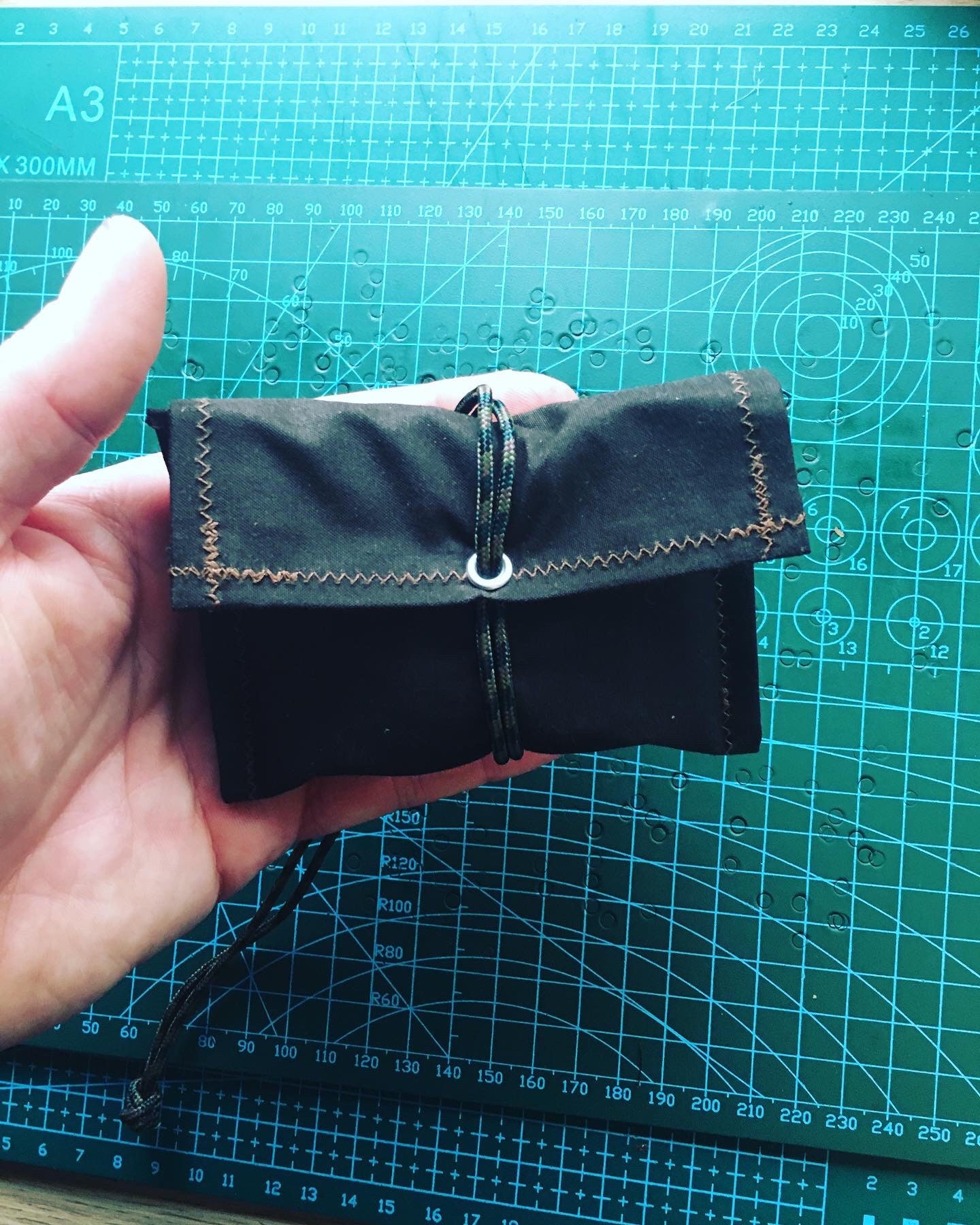 Bushcraft sewing kit/Maintenance repair kit Waxed canvas Etsy