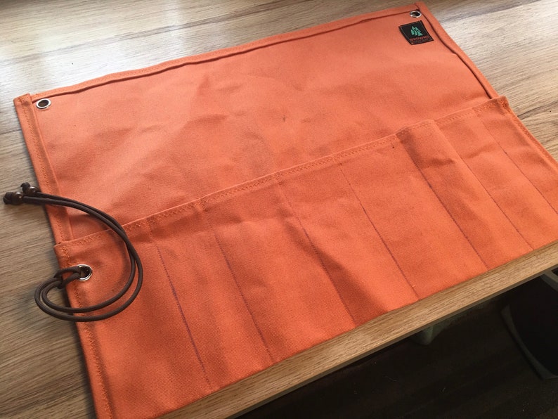 Canvas Heavy Duty Tool Roll Bushcraft Tool Roll. Etsy UK