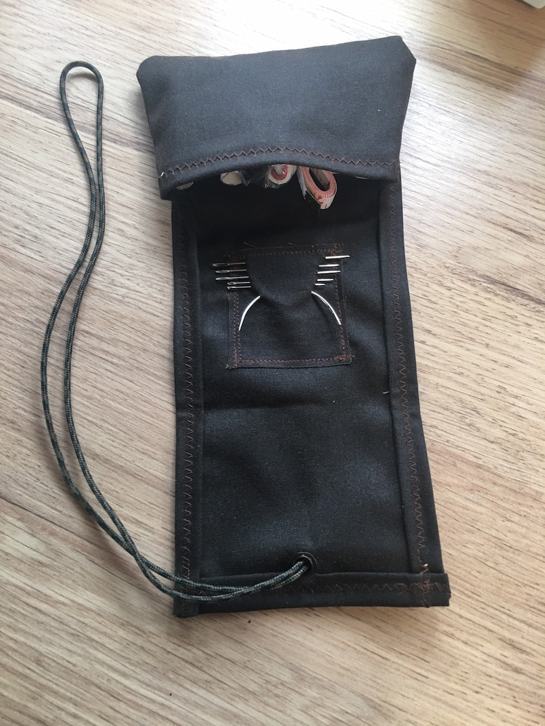 Bushcraft Sewing Kit/maintenance Repair Kit Waxed Canvas Etsy