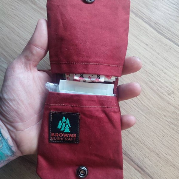 Waxed Canvas Edc Bag Etsy